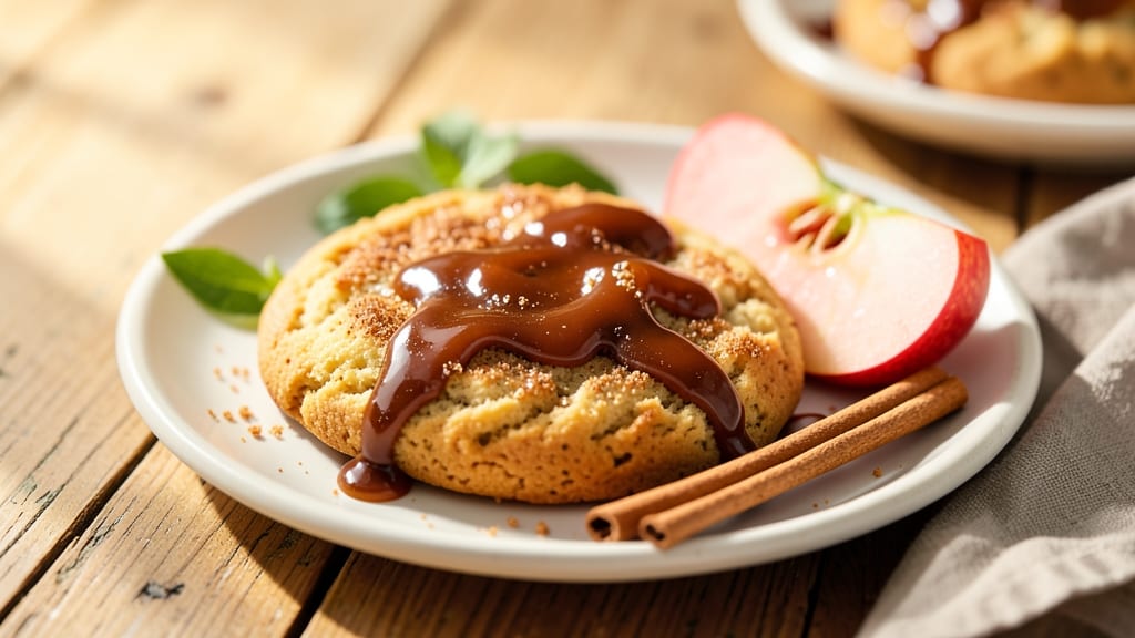 Caramel Apple Snickerdoodle Cookie Recipe: Spiced Cinnamon-Dusted Crunch with Molten Apple Filling