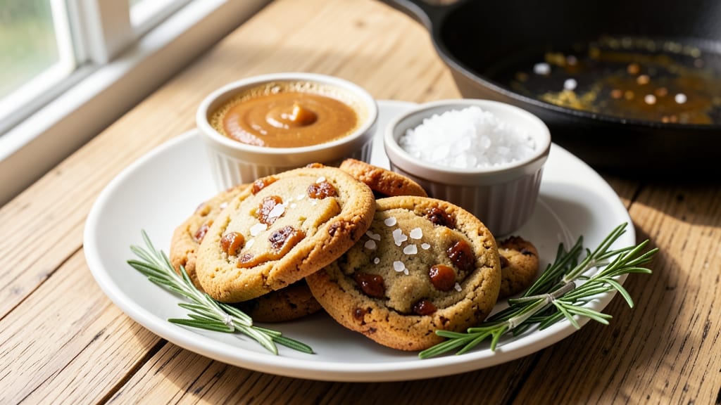 Brown Butter Sea Salt Cookie Recipe: Nutty Depth and Flaky Layers