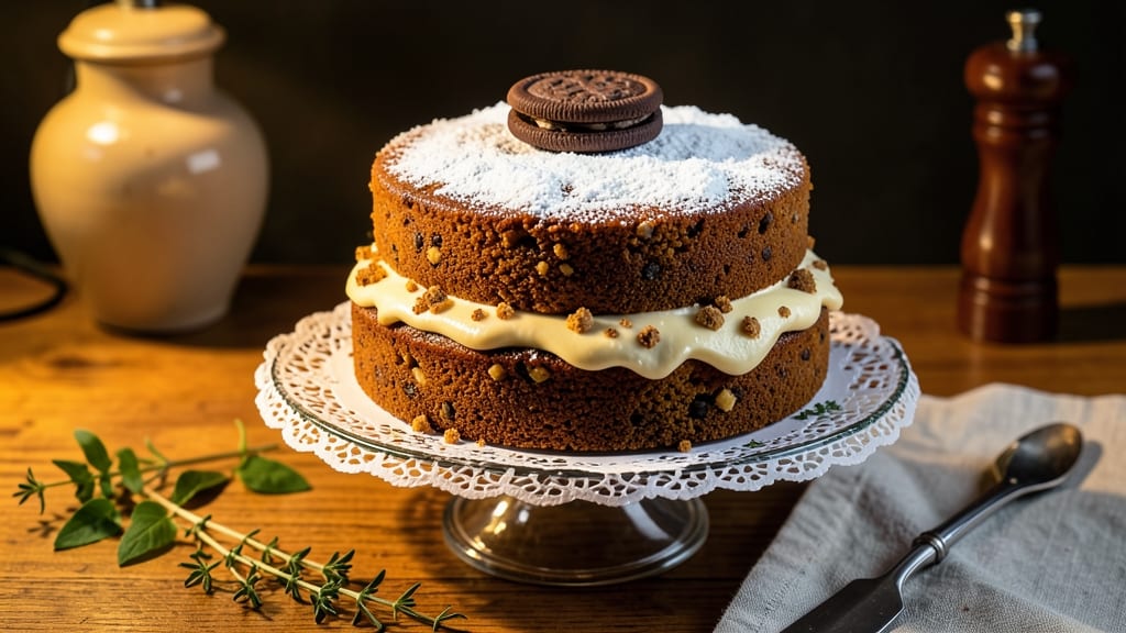 1930 Cookie Butter Cake Recipe: Nostalgic Vanilla Swirls and Crunchy Layers