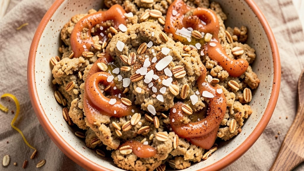 Butter Free Oatmeal Cookie Recipe: Chewy Centers and Crunchy Oat Topping