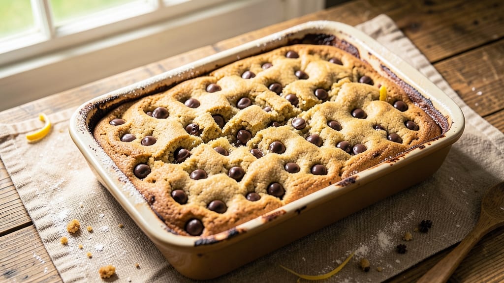 Chocolate Chip Cookie Bars Recipe Using Cake Mix: No-Fail Crunchy Edges and Melty Rivers
