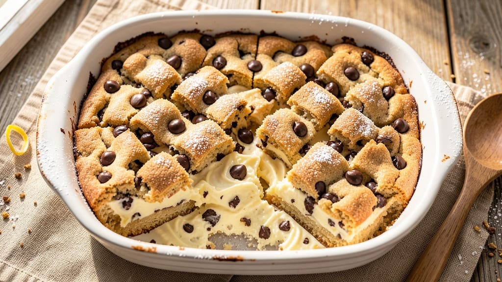 Chocolate Chip Cookie Cream Cheese Bars Recipe: Fudgy-Crunchy Hybrid with Double Chocolate Layers