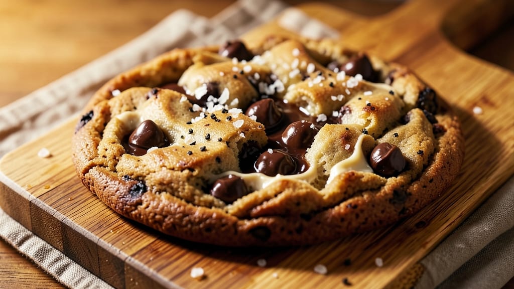 Big Chocolate Chip Cookie Recipe from Scratch: Warm Spiced Crunch and Molten Chocolate Rivers