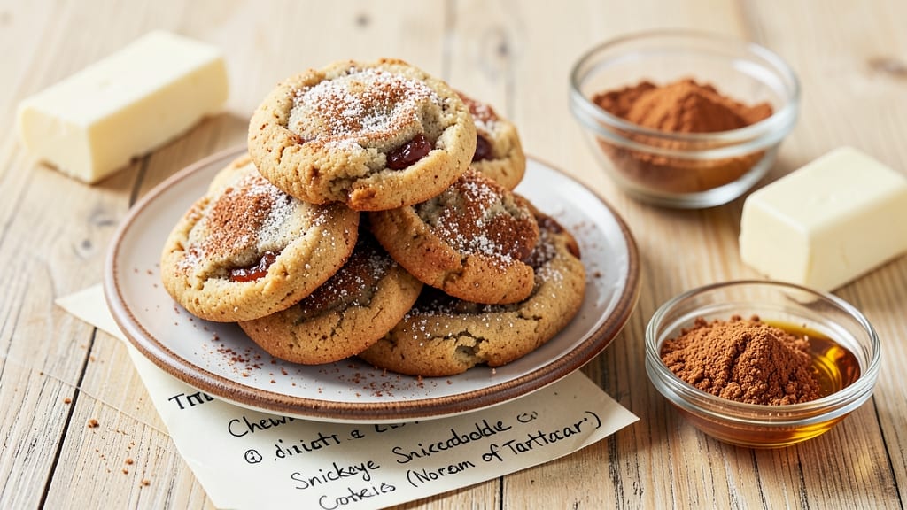 Chewy Snickerdoodle Cookie Recipe Without Cream of Tartar: Cinnamon-Kissed Softness Without the Tart