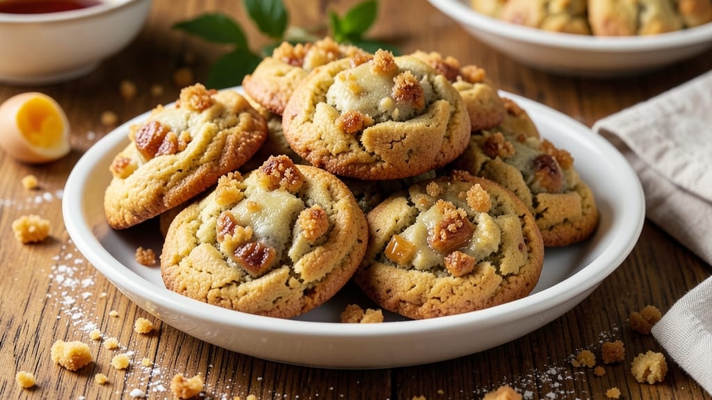 Semi Sweet Crumbl Cookie Recipe: Brown Sugar Crunch and Molten Caramel Core