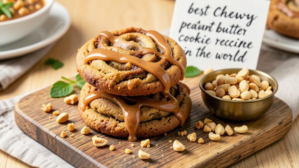 Best Chewy Peanut Butter Cookie Recipe in the World: Double-Baked Crunch with Molten Peanut Rivers