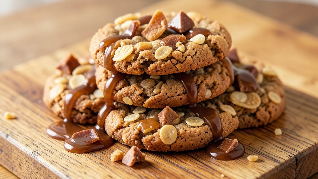 Brown Butter Toffee Cornflake Cookie Recipe: Nutty Caramel Crunch with Buttery Swirls