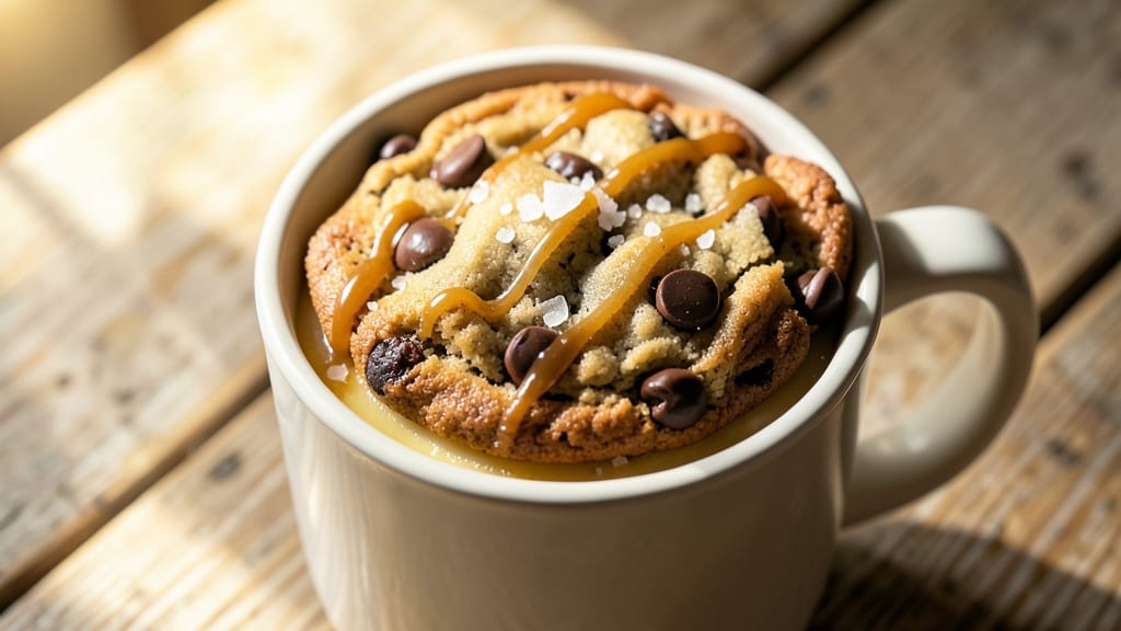 Chocolate Chip Cookie In A Mug No Egg Recipe: Microwave Mug Magic With Buttery Crunch