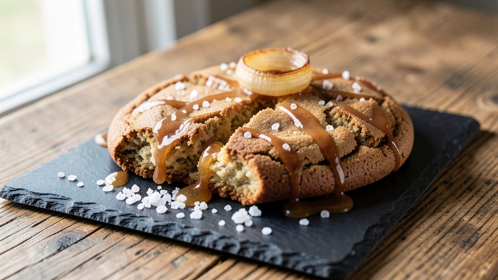 Sweet Street Salted Caramel Manifesto Cookie Recipe: Foil-Sealed Crunch With Molten Caramel Rivers