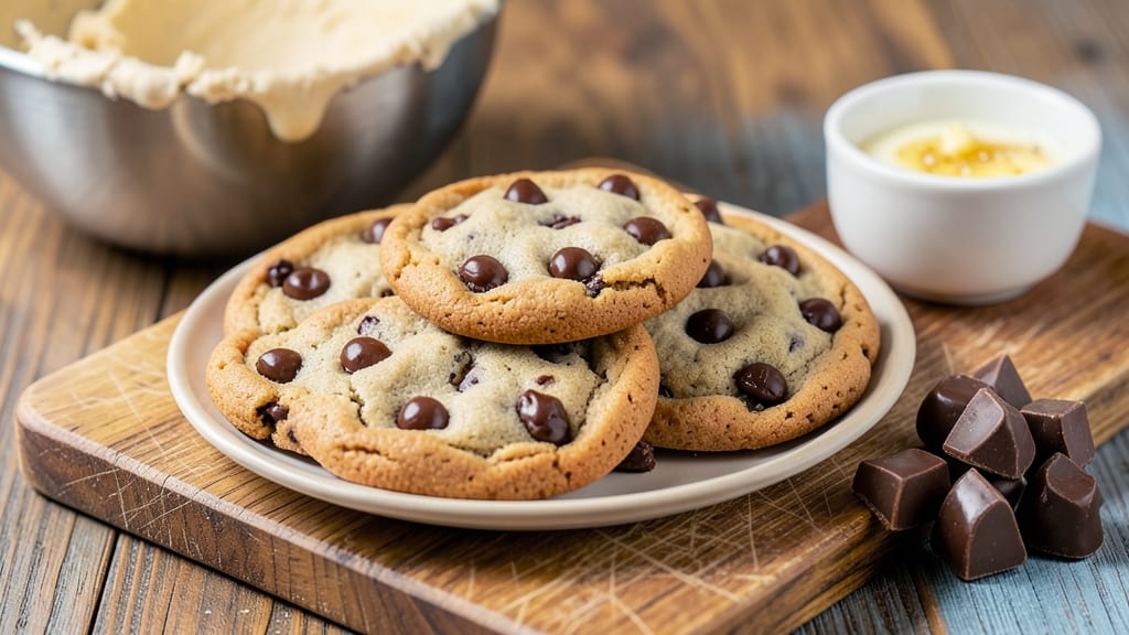 1 Cup Flour Chocolate Chip Cookie Recipe: Double-Batch Crunch With Gooey Centers