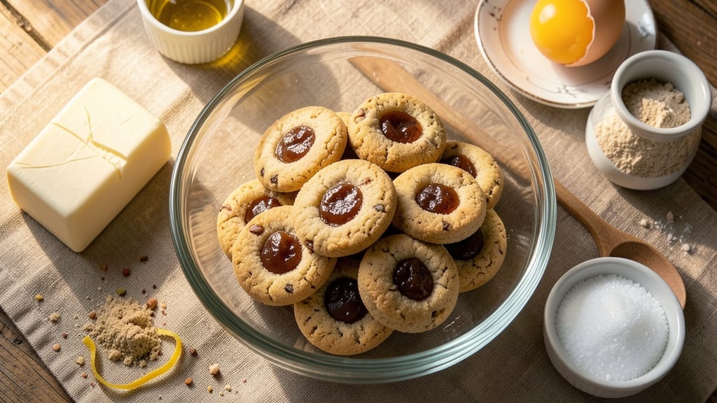 Cake Mix Thumbprint Cookie Recipe: Foil-Sealed Crunch and Vanilla Bean Streaks