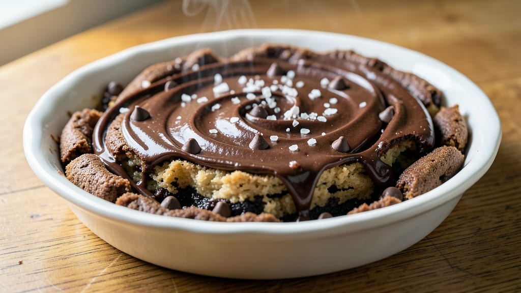 Chocolate Cake Cookie Dough Recipe: Warm Brownie Bites With Crunchy Chocolate Chips