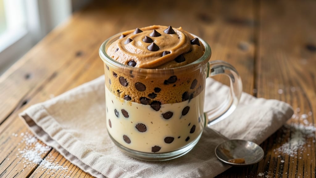 Chocolate Chip Cookie Dough Mug Cake Recipe: Single-Serve Warmth in 5 Minutes