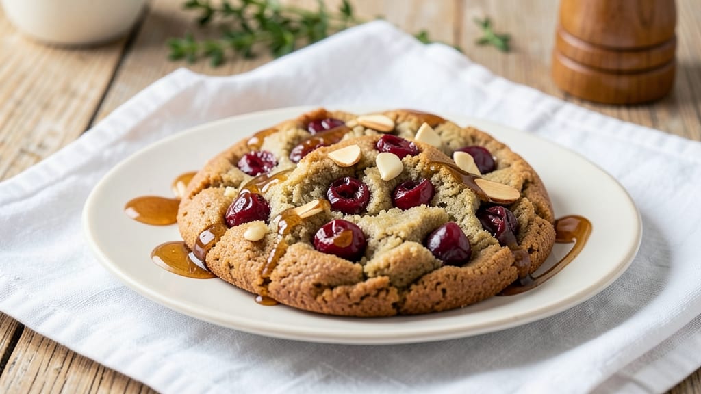 Cherry Amaretto Cookie Recipe: Boozy Almond Swirls With Caramelized Edges