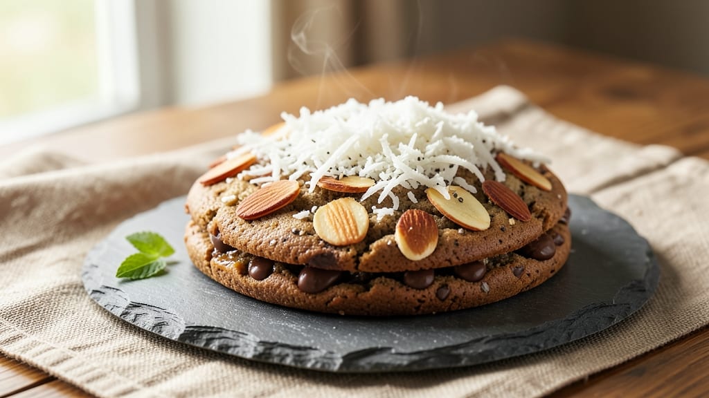 0 Point Almond Joy Cookie Recipe: Cocoa Butter Swirls and Toasted Coconut Magic