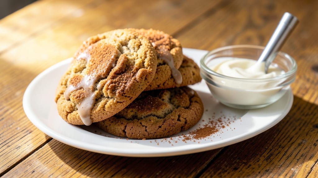 Snickerdoodle Cookie Recipe with Icing: Cinnamon-Sugar Crunch and Creamy Glaze Magic